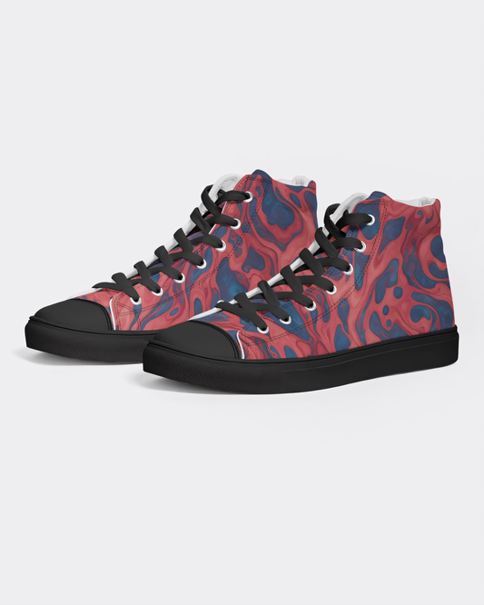 Men's Lavos High Top Canvas Shoe - Black