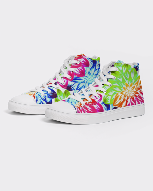 Men's LSDahlia Bright High Top Canvas Shoes