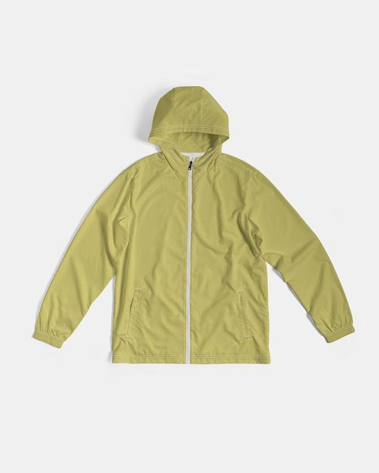 Men's Straw Yellow Windbreaker