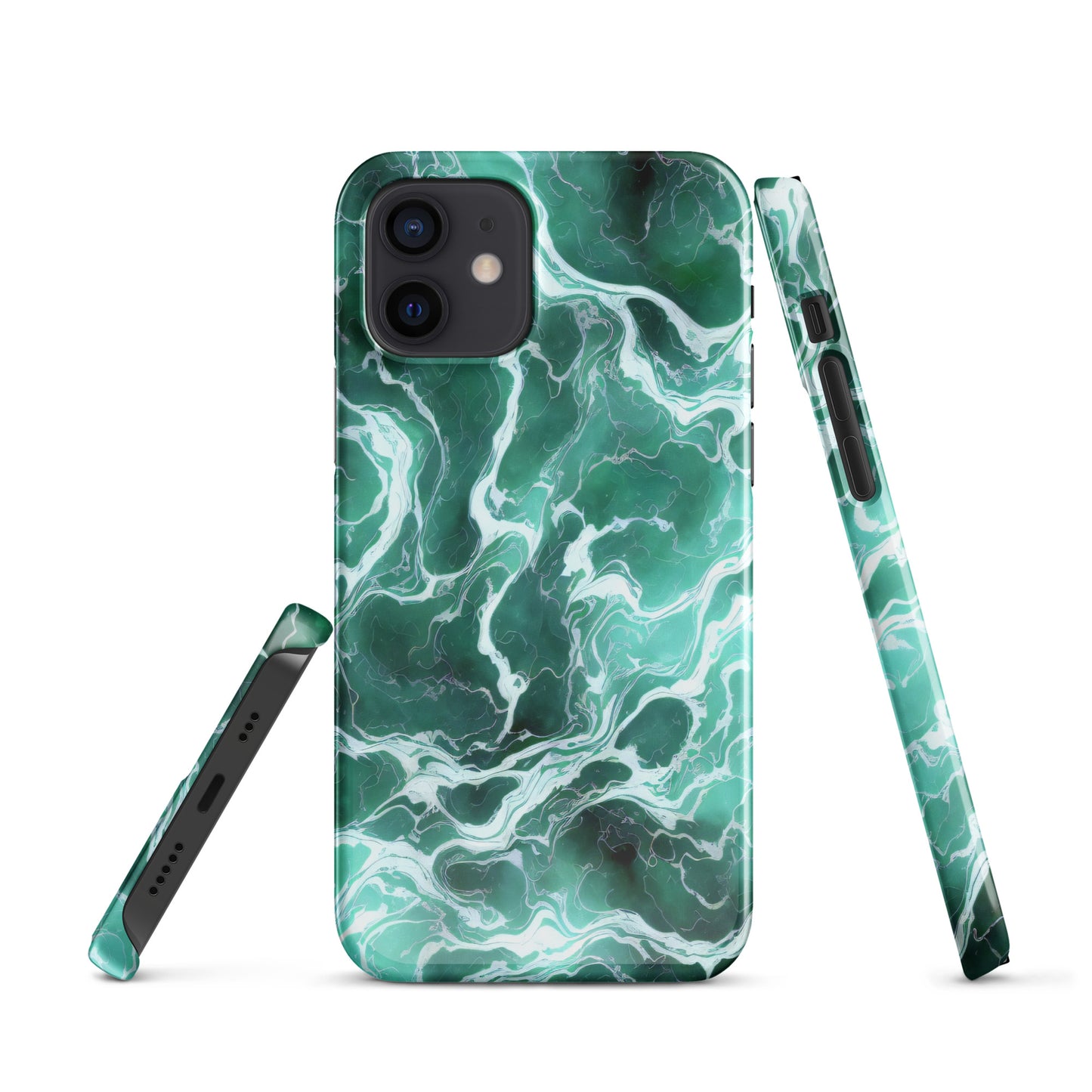 Emerald Marble Snap Case for iPhone®