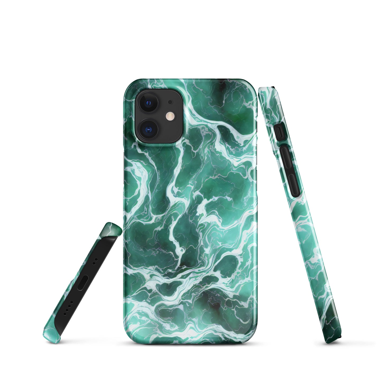 Emerald Marble Snap Case for iPhone®