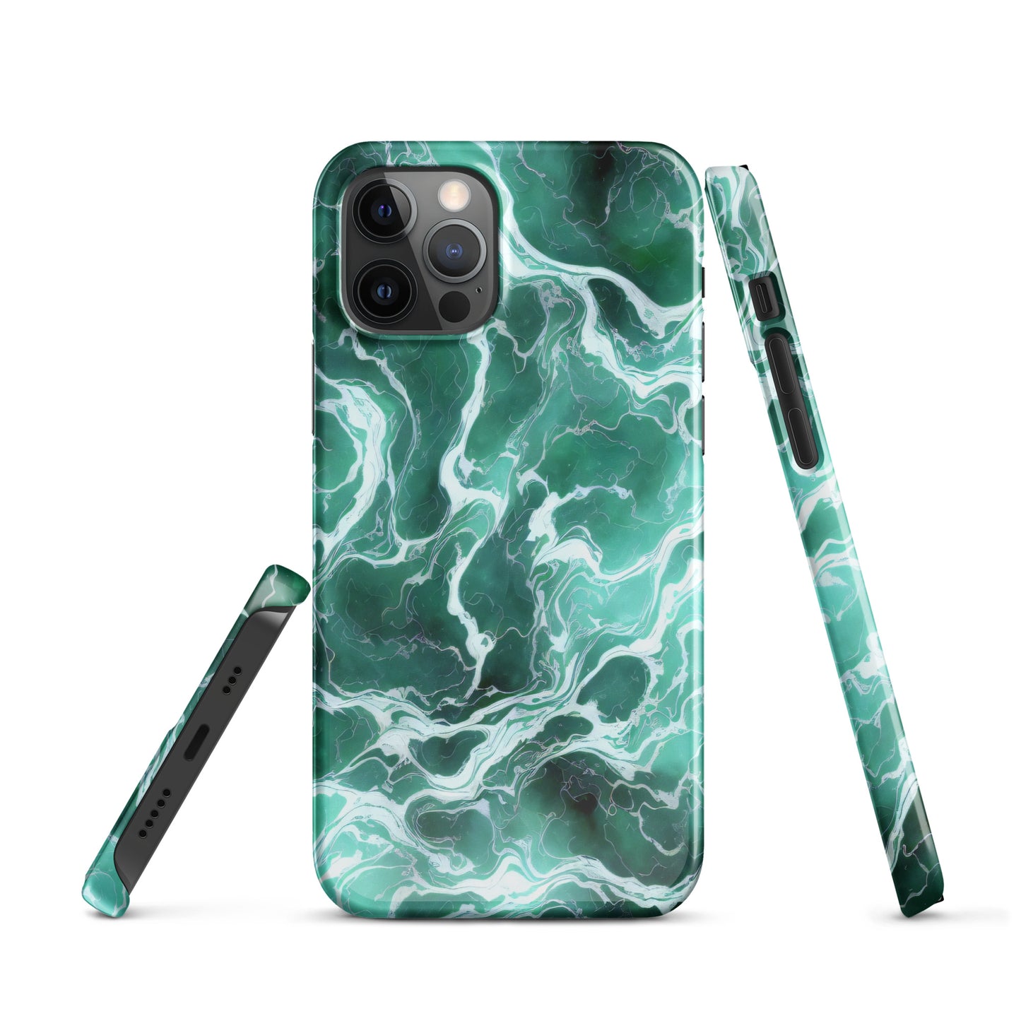 Emerald Marble Snap Case for iPhone®