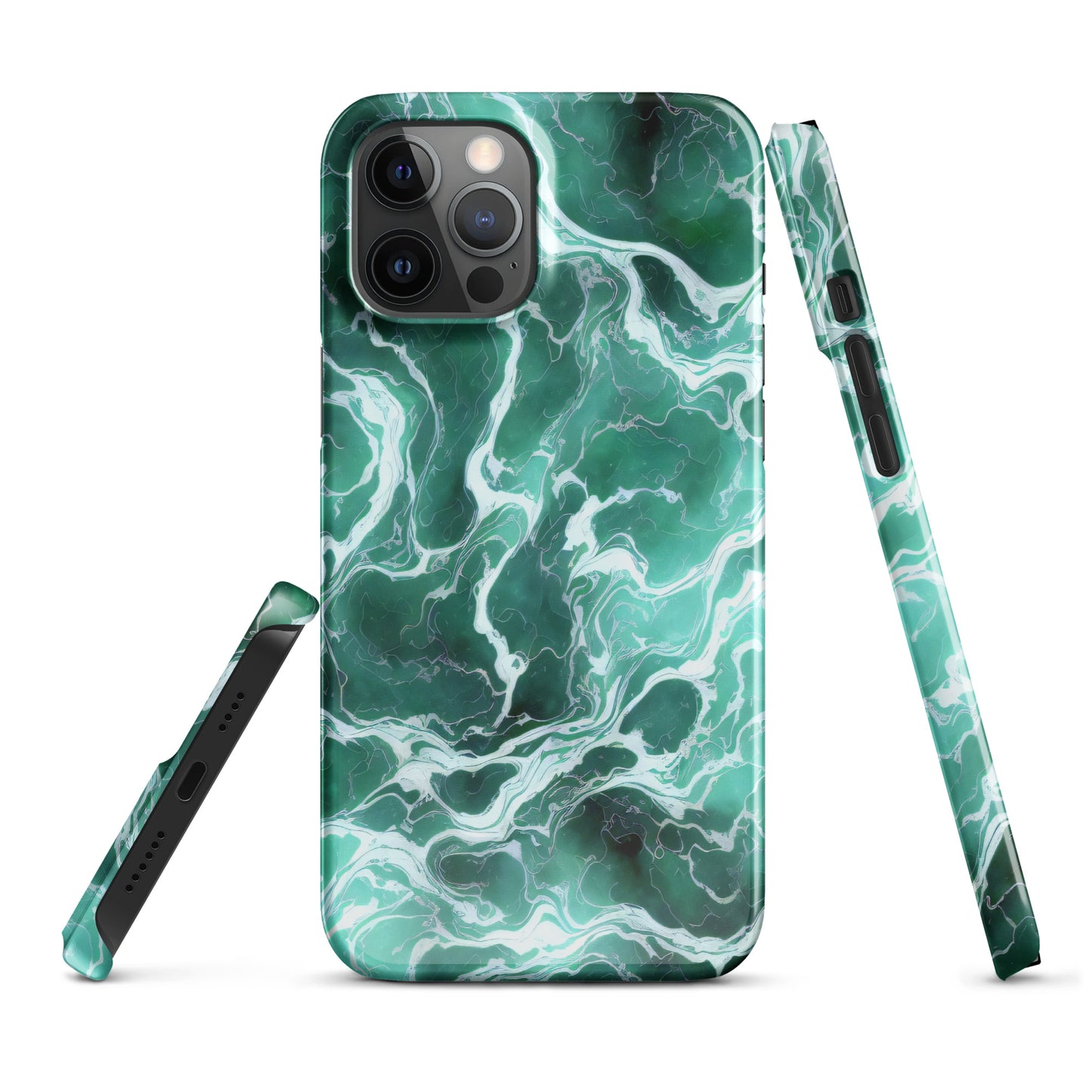 Emerald Marble Snap Case for iPhone®