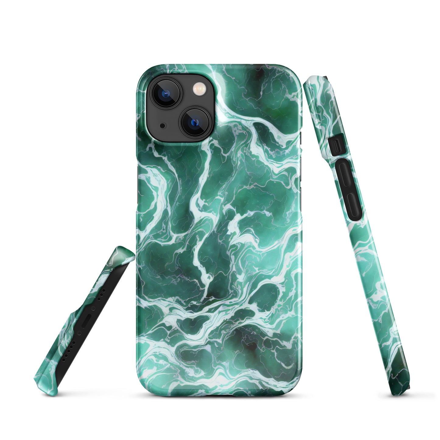 Emerald Marble Snap Case for iPhone®